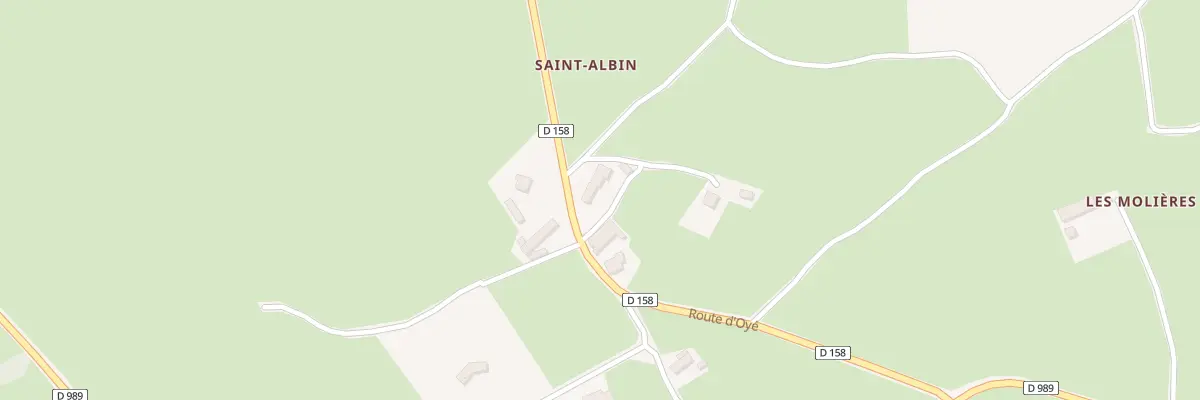 Plan du 5049 Saint-Albin à Vareilles