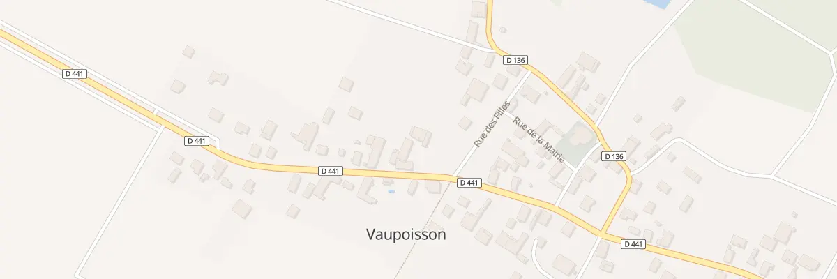 Plan du 17 Gr Grande Rue à Vaupoisson
