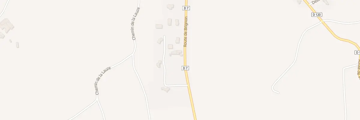 Plan du 334 Rte de Brignon à Saint-Maurice-de-Cazevieille