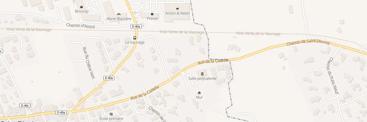 Plan du 1 Che de Langlade à Saint-Dionisy