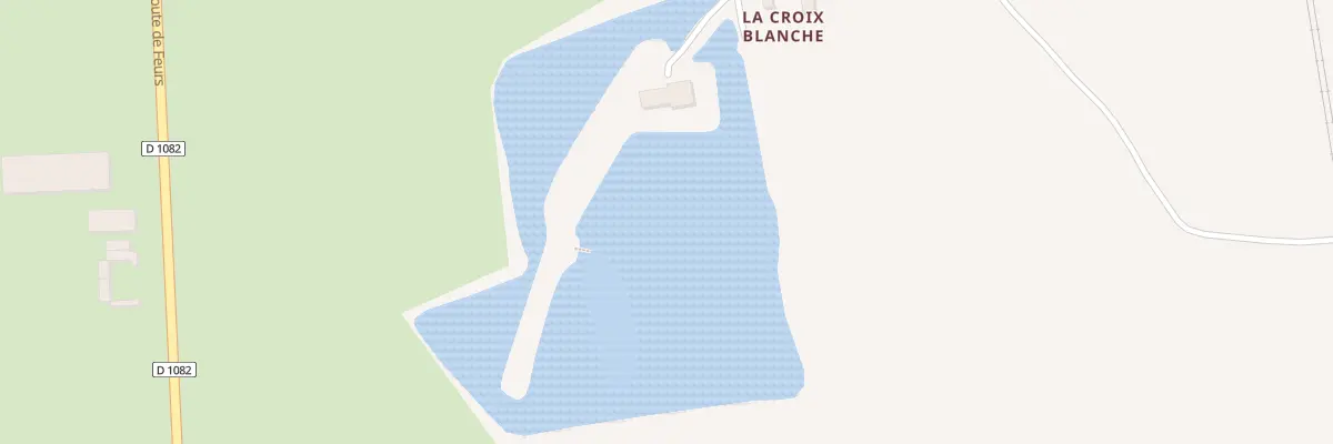Plan du 5000 La Croix Blanche à Saint-Laurent-la-Conche