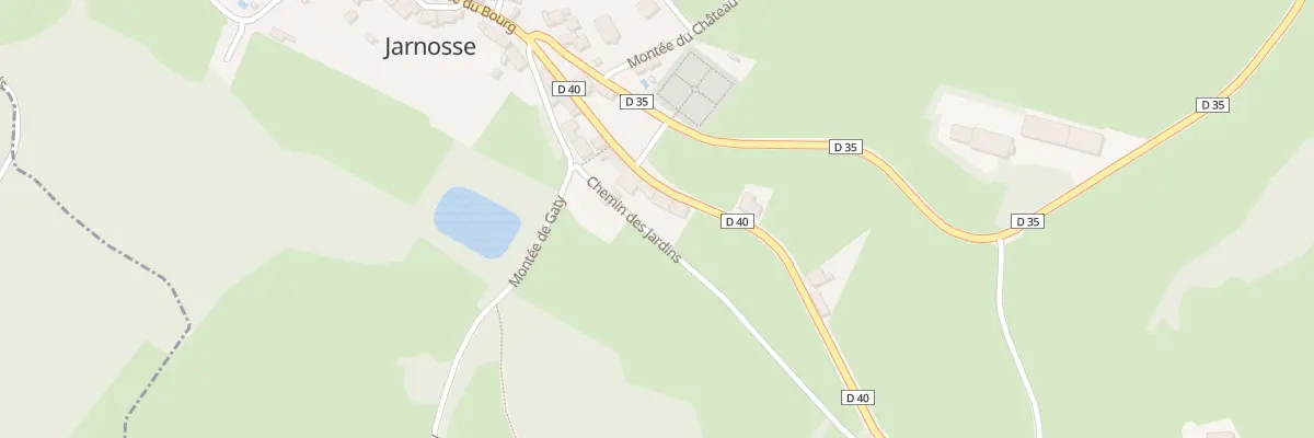 Plan du 5075 Le Bourg à Jarnosse