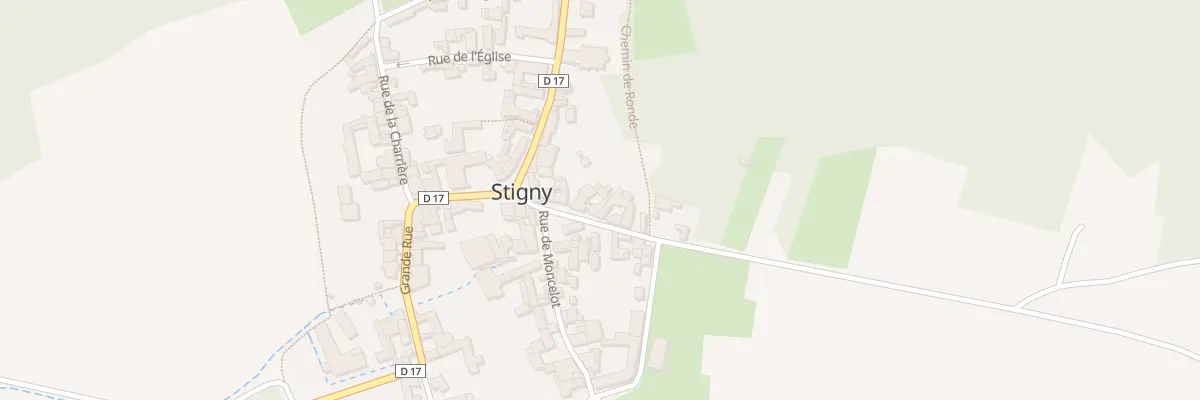 Plan du 7 Rue de la Poterne à Stigny