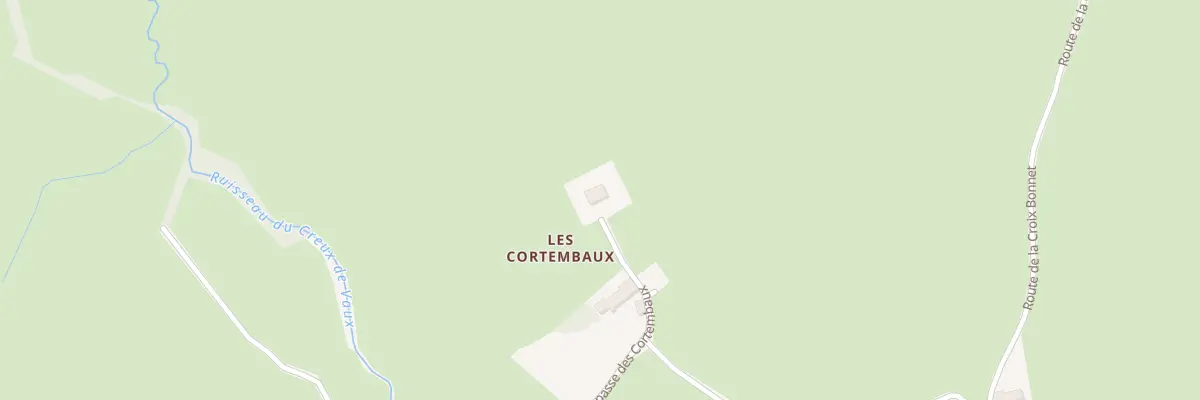 Plan du 5126 Les Cortembaux à Amanzé