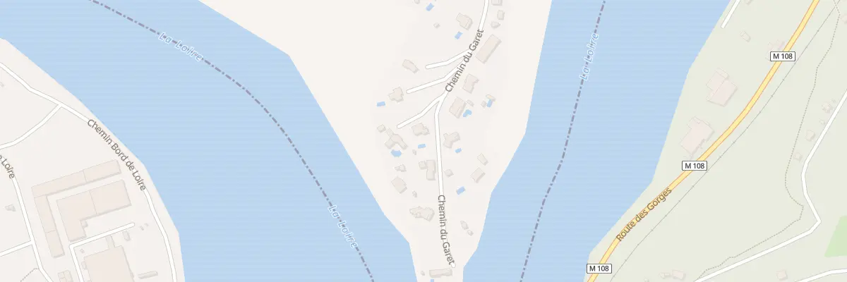 Plan du 42 Che du Garet à Caloire