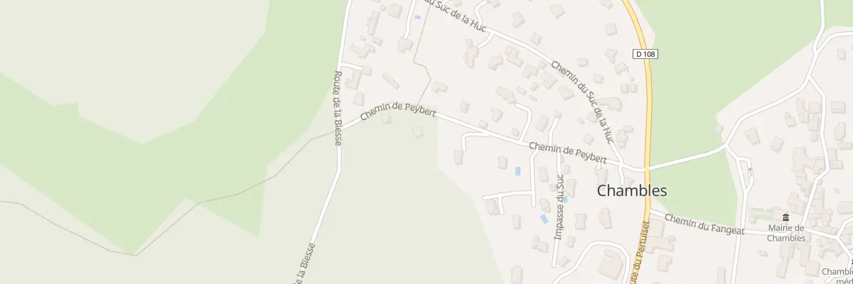 Plan du 273 Che de Peybert à Chambles