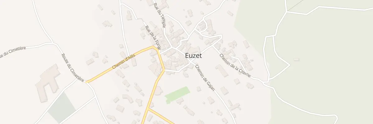Plan du 5045 Le Village à Euzet