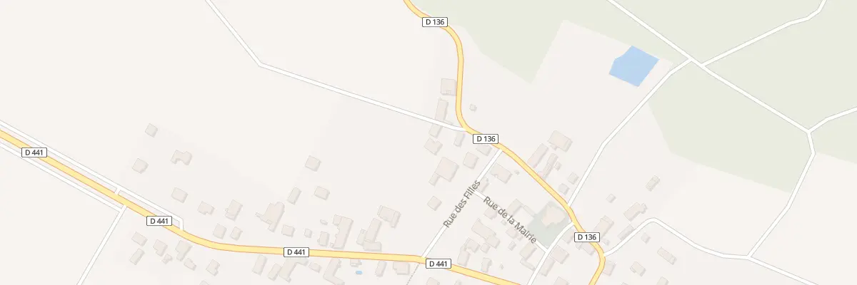 Plan du 14 Rue des Dames à Vaupoisson