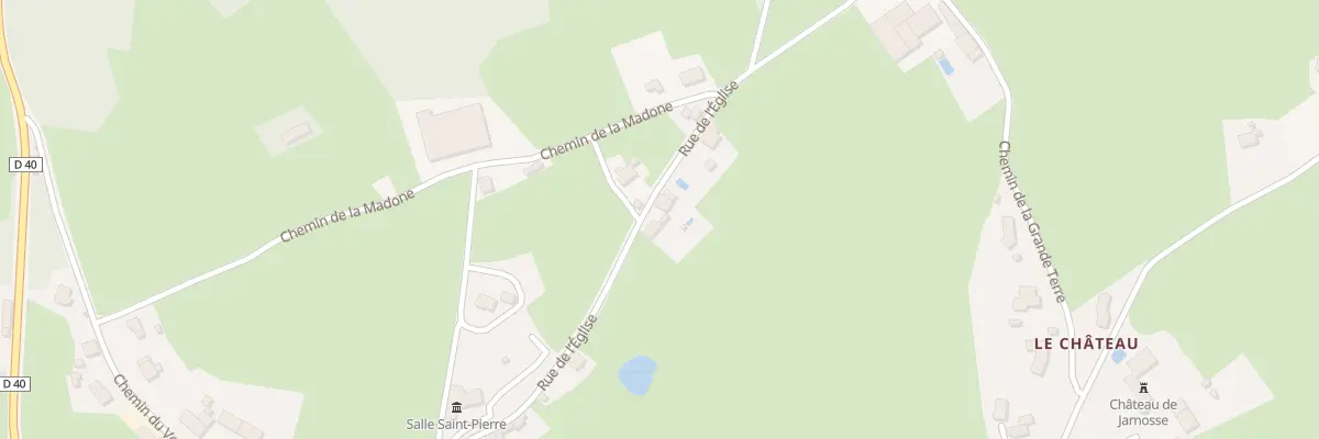 Plan du 354 Rue de l’Eglise à Jarnosse