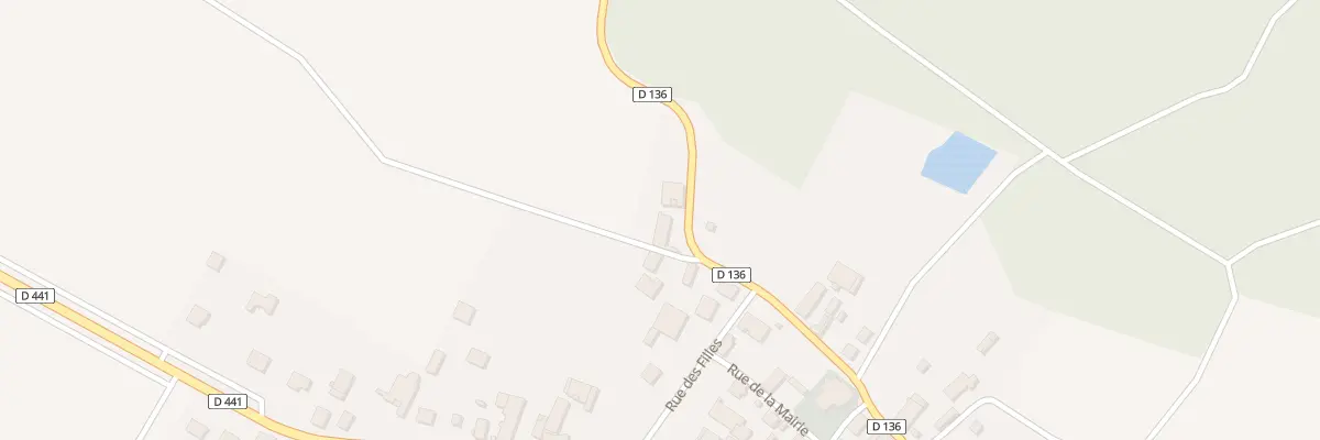 Plan du 16 Rue des Dames à Vaupoisson