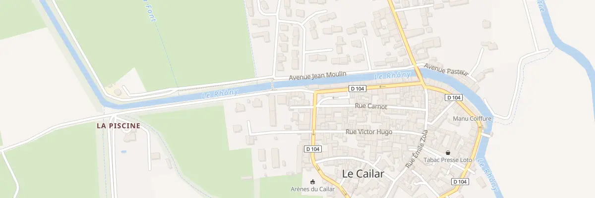Plan du 3 Imp Carnot au Cailar