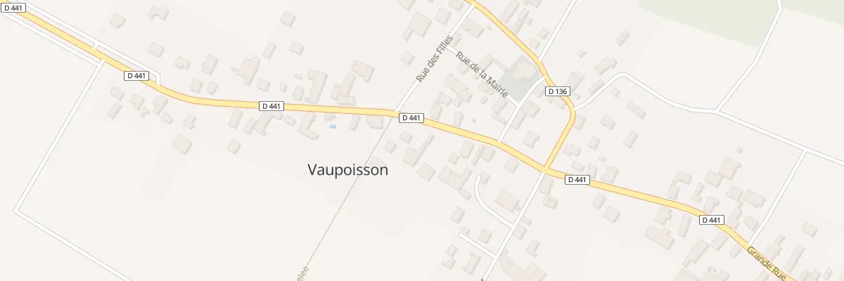 Plan du 22 Grande Rue à Vaupoisson