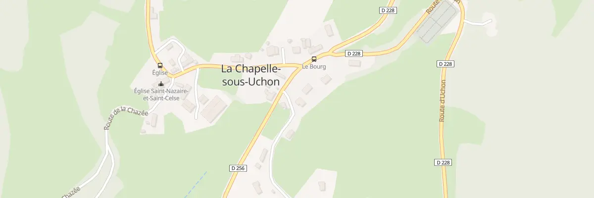 Plan du 5096A Le Bourg à La Chapelle-sous-Uchon