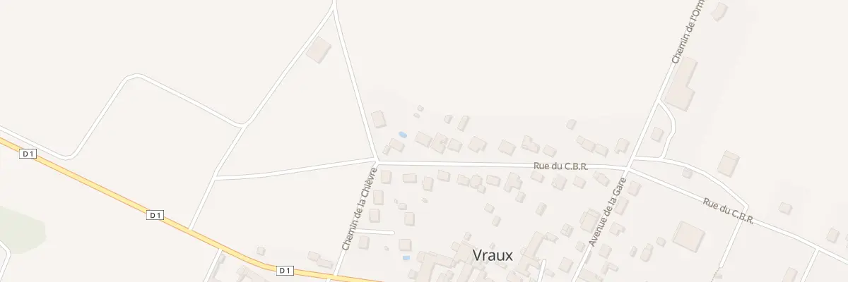 Plan du 1T Rue du Cbr à Vraux