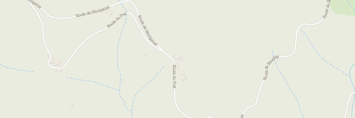 Plan du 1610 Rte du Prat à Thueyts