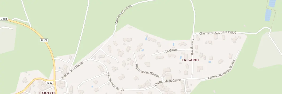 Plan du 6 Lot Les Portes d’Essalois à Chambles