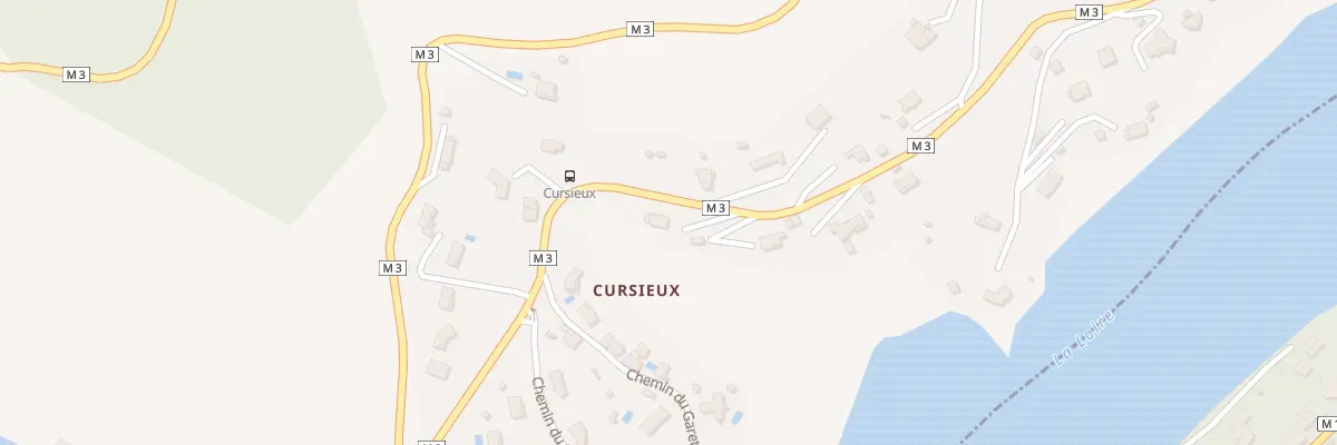 Plan du 123 Rte de Saint-maurice à Caloire