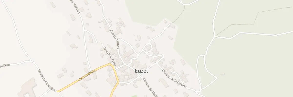 Plan du 12 Rue du Château à Euzet