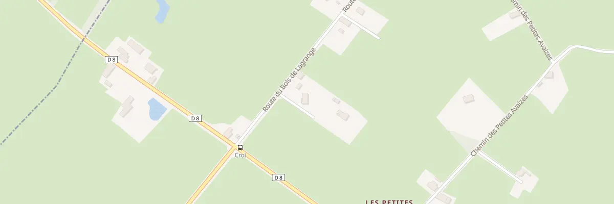 Plan du 102A Rte du Bois de Lagrange à Saint-Maurice-lès-Châteauneuf