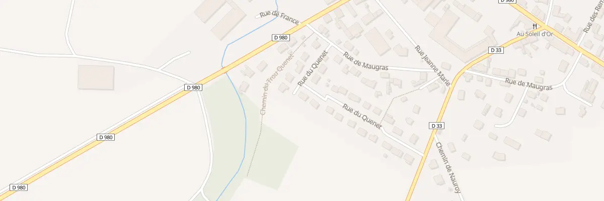 Plan du 12 Rue du Quenet à Époye