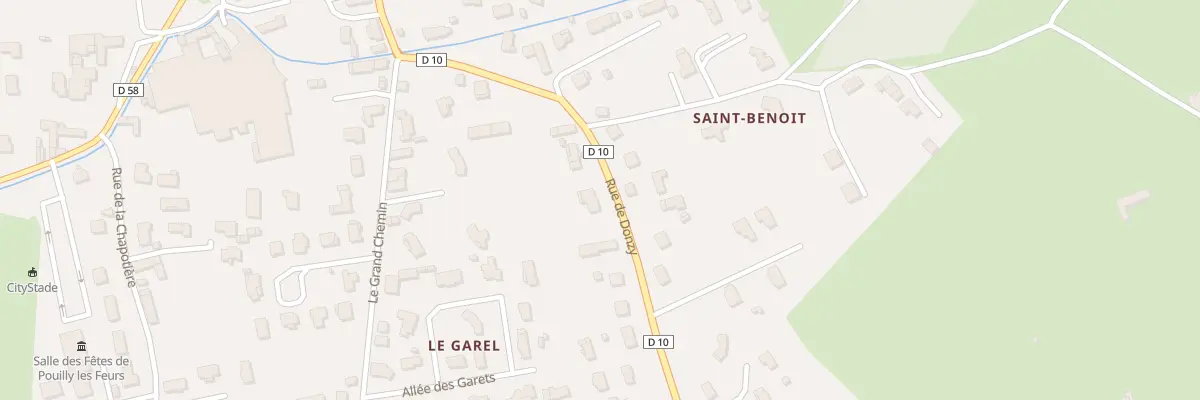 Plan du 230 Rue de Donzy à Pouilly-lès-Feurs