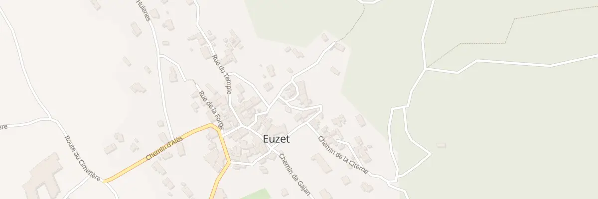 Plan du 10 Rue du Château à Euzet