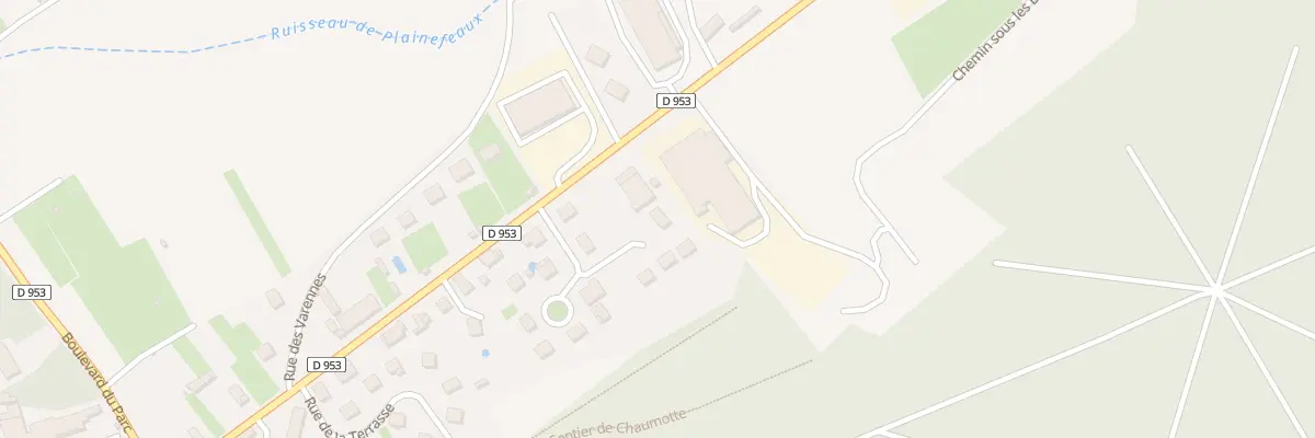 Plan du 5 Rue de l’Ermitage à Ravières