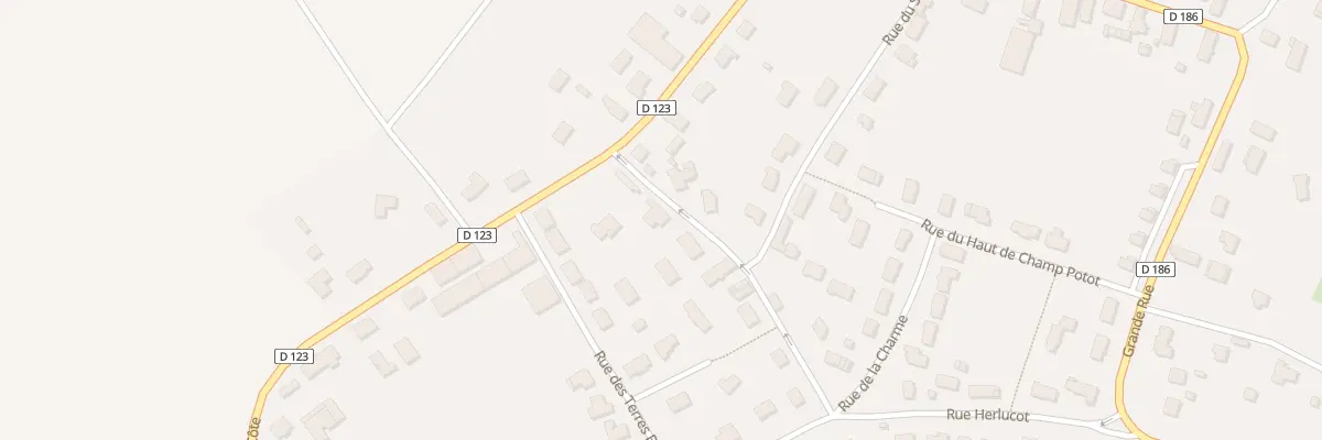 Plan du 1A Rue Jacques Bidard à Courteranges