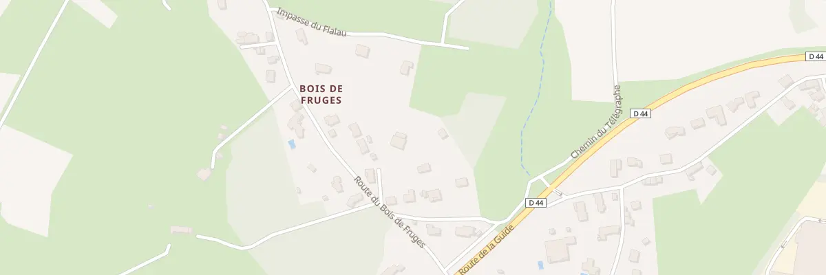 Plan du 10 Rte du Bois de Fruges à Sainte-Sigolène