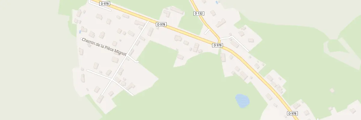 Plan du 14T Rte de Château Chinon à Tavernay