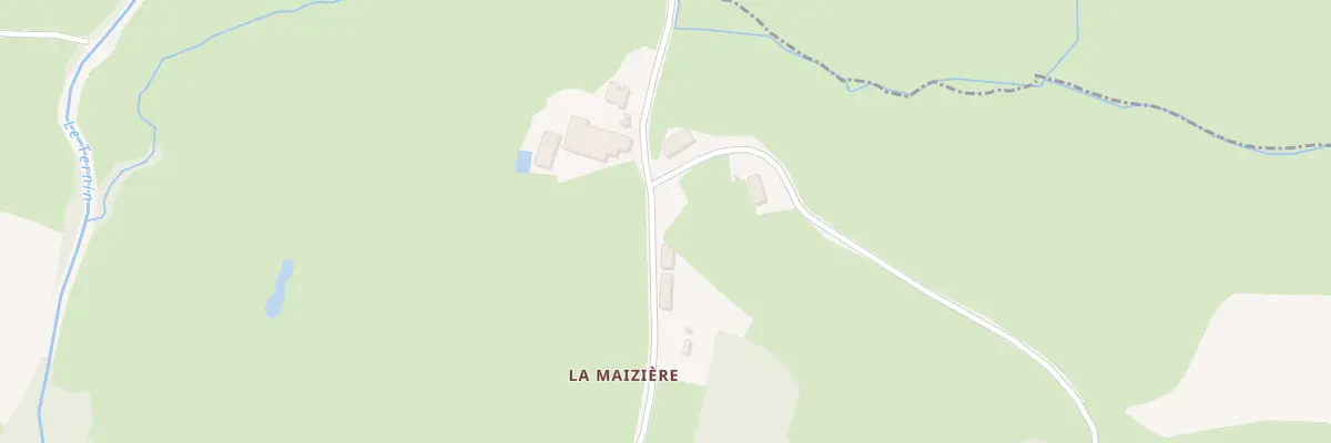 Plan du 5004 La Maizière à Sommant