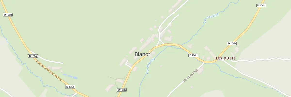 Plan du 5090A Blanot à Blanot