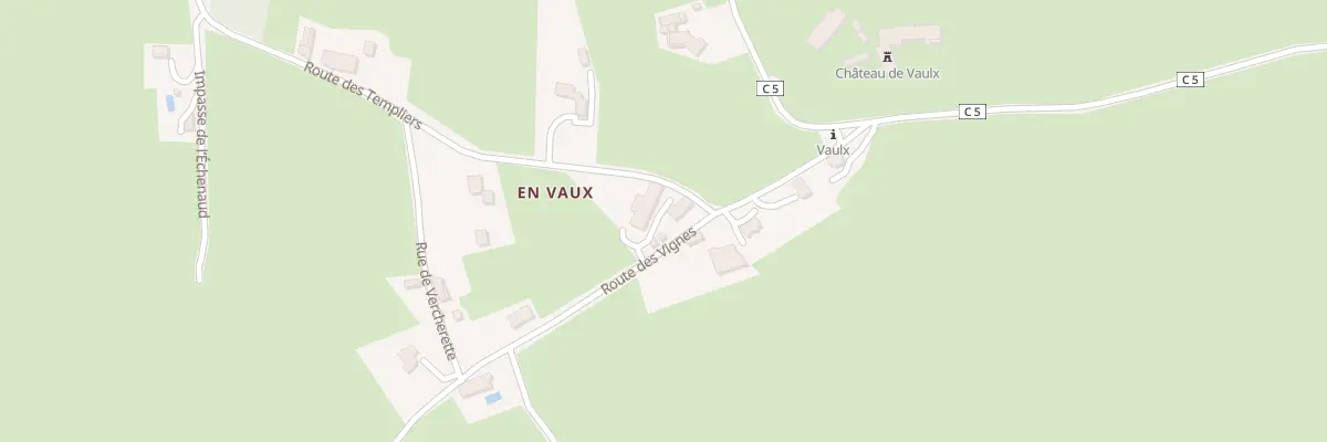Plan du 1007 Rte des Vignes à Saint-Julien-de-Civry