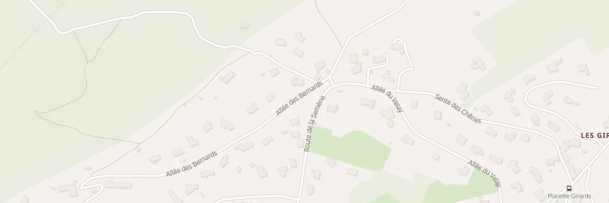 Plan du 2 All des Bernards à Saint-Paul-en-Cornillon