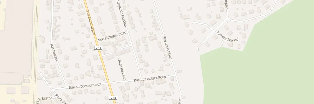 Plan du 20 Rue Louis Blanc à Feurs