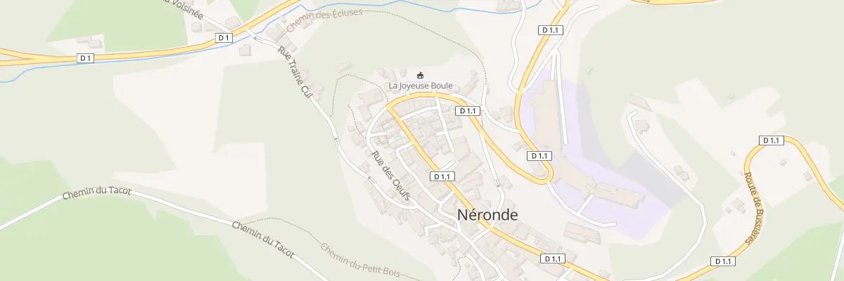 Plan du 10 Rue Grand’Rue à Néronde