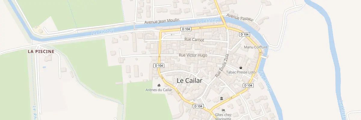 Plan du 13B Rue Bernard Lazare au Cailar