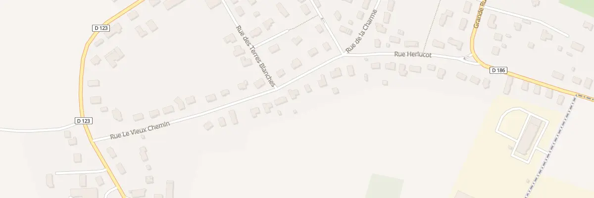 Plan du 13 Rue le Vieux Chemin à Courteranges