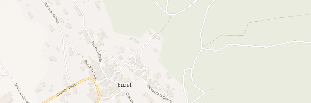 Plan du 6 Rue du Château à Euzet