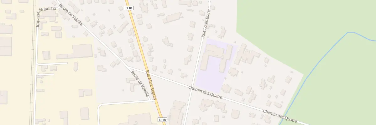 Plan du 36 Rue Louis Blanc à Feurs
