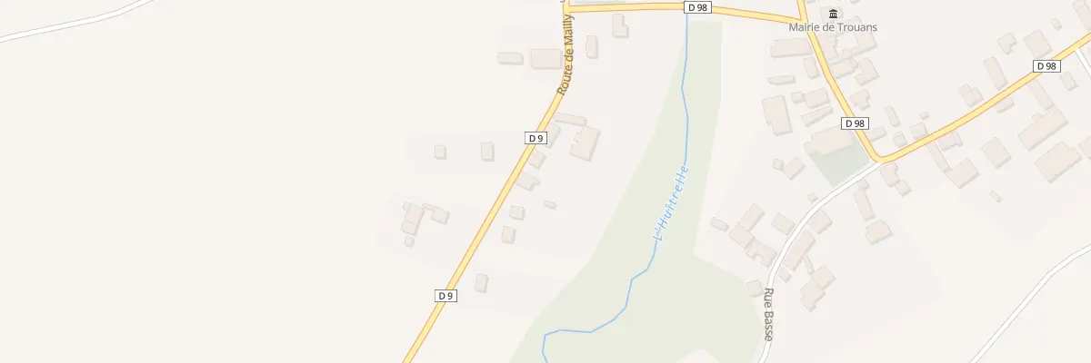 Plan du 18 Rte de Mailly à Trouans