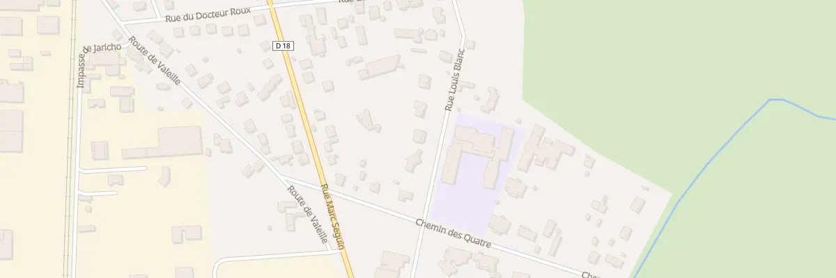 Plan du 34 Rue Louis Blanc à Feurs