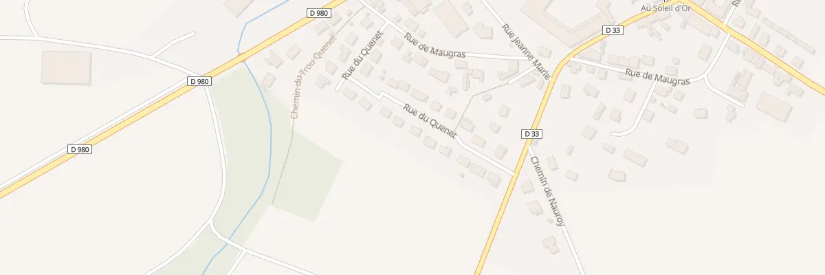 Plan du 20 Rue du Quenet à Époye