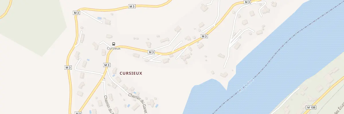 Plan du 119 Rte de Saint-maurice à Caloire
