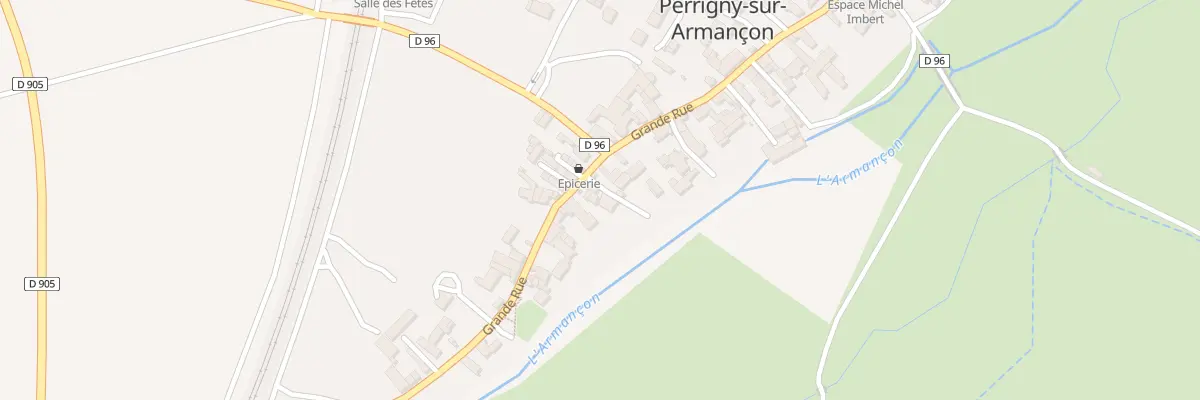 Plan du 6 Gr Grande Rue à Perrigny-sur-Armançon
