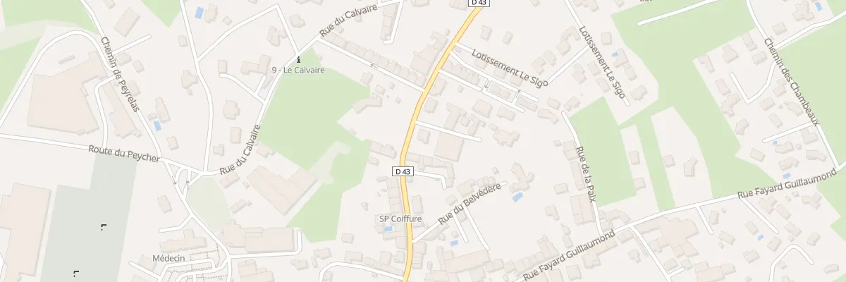 Plan du 32 Rue de St Didier à Saint-Préjet-d’Allier