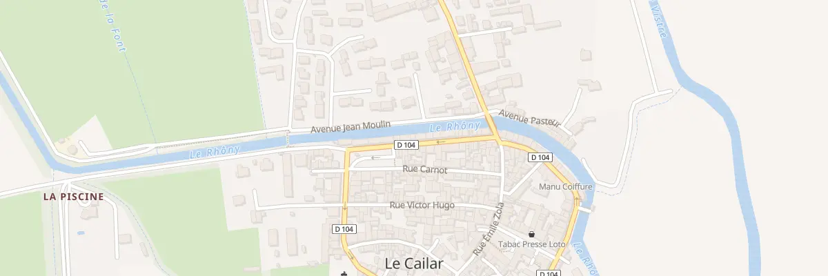 Plan du 15 Bd Michelet au Cailar