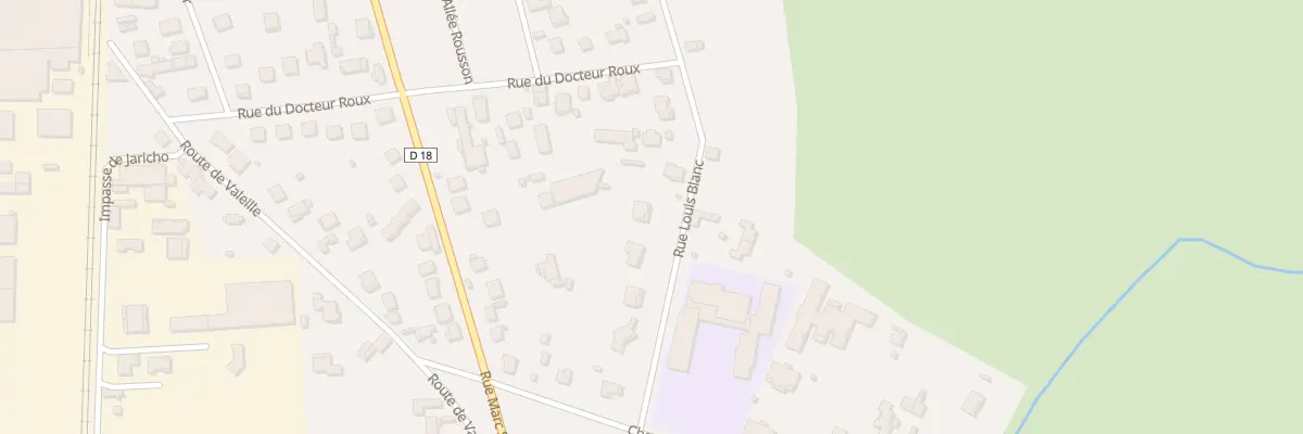 Plan du 30 Rue Louis Blanc à Feurs