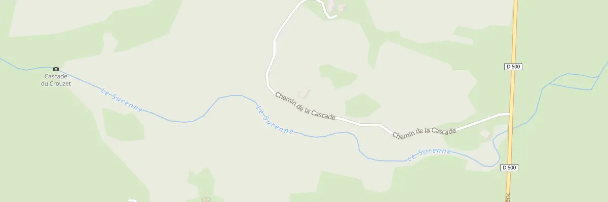 Plan du 2 Che de la Cascade à Mazet-Saint-Voy