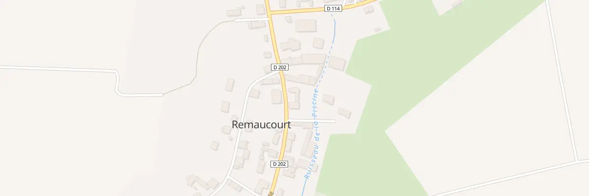 Plan du 38 Rue Principale à Remaucourt